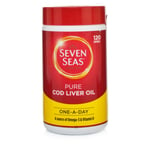 Seven Seas One A Day Pure Cod Liver Oil 120 Capsules x 12