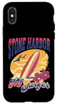 iPhone X/XS New Jersey Surfer Stone Harbor NJ Surfing Beach Boardwalk Case
