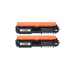 COMETE - 94X - 2 Toners Compatibles HP 94X pour Imprimante HP - Noir - Marque française