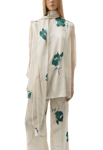 Rodebjer Gracie Violet Chine Blouse Beige