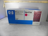 GENUINE HP 502A Q6473A Magenta LaserJet Toner Cartridge BOXED UK FREE P&P #WU