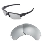Walleva Replacement Lenses for Oakley Flak Draft Sunglasses - Multiple Options