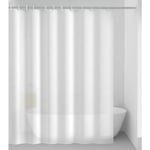 Hefe Gedy duschdraperi, 180x180 cm, vit