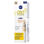 Nivea Q10 Power 3in1 Eye Care Cushion 01 Light 4 ml, crème contour des yeux colorée et hydratante, apprêt pour les yeux anti-âge avec coenzyme Q10, correcteur cernes lissant