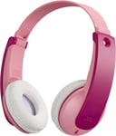 JVC Tinyphones Stereo Kids Wirelss Bluetooth Headphones Pink - HA-KD10W-P-E