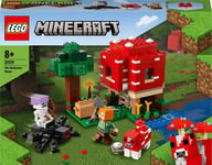 LEGO Minecraft The Mushroom House Set