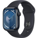 Apple Watch Series 9 GPS 41mm Midnight Aluminium Case (M/L)