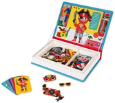 Janod J02716 Magneti'Book Crazy Costumes Educational Game, Boys