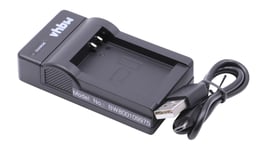 vhbw Chargeur USB de batterie compatible avec Canon Powershot SX40 HS batterie appareil photo digital, DSLR, action cam