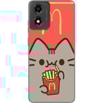 Motorola Moto E14 Genomskinligt Skal Mc D Kawaii