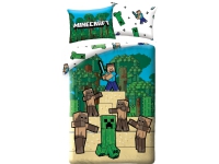 Minecraft sängkläder 140 x 200 cm - 100 % bomull