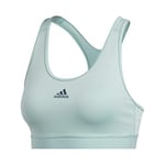 Adidas BT Bra Sports Bra - Green Tint/Legacy Blue, 2X-Small