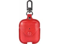 Devia Lux Series Eco Leather Look Magnetic Carabiner Case Apple Airpods 1St Generation