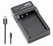 Lemix (LPE17) Ultra Slim USB Charger compatible with Canon LP-E17 Battery and Listed CANON EOS, EOS Rebel & Kiss Models