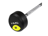 Hms Gsg50 Fast Skivstång/ Gummistång 50 Kg