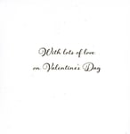 Wishing You A Happy Valentine's Day Greeting Card Handmade By Talking Pictures