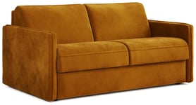 Jay-Be Slim Velvet 3 Seater Sofa Bed - Gold