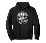 Dubai UAE Iconic Cityscape Souvenir Landmark Tourist Pullover Hoodie