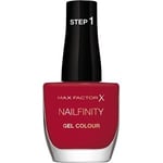 Max Factor Smink Naglar Nailfinity Nail Gel Colour 310 Red Carpet Ready 12 ml