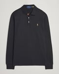 Polo Ralph Lauren Luxury Pima Cotton Long Sleeve Polo Black