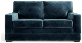 Jay-Be Urban Velvet 2 Seater Sofa Bed - Ink Blue