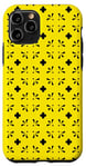 Coque pour iPhone 11 Pro Sunlight Bright Yellow Floral Moroccan Mosaic Tile Pattern