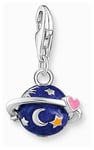 Thomas Sabo 2041-041-7 Saturn Charm Pendant Blue Enamel Jewellery