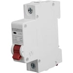 Disjoncteur 1P dc 250V mcb 40A din Rail Mount Protection Switch 6000A Breaking Capacity
