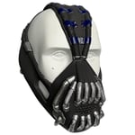 Bane Cosplay Mask The Dark Knight Cosplay Vuxenstorlek Hjälm Halloween Fest Skräckrekvisita
