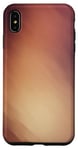 Coque pour iPhone XS Max Dégradé de couleur beige marron sable