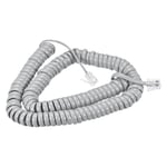 Telephone Handset Cord, 4P4C 13.12 Feet Landline Phone Cable Grey