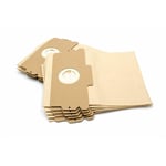 vhbw 10x Sacs compatible avec Hoover AE 12 aspirateur - papier, 12/15, 27cm x 27cm, couleur sable