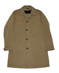 New Hugo BOSS beige long overcoat trench jacket rain suit coat 42R XL £349