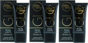 Bondi Sands Glo Pearl Lights 250ml | Self-Tanning | Bronzing | Skin Glow X 3