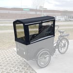 Kapell 4-barn square premium classic / delight med fyrkantig låda cargobike