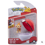 Pokémon Clip 'N' Go Chimchar and Pokéball