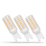 3-pak 4W LED lampa - 230V, G9, dæmpbar - Dimbar : Dimbar, Kulör : Varm