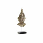 Dekorativ figur Brun Gylden Buddha Orientalsk 15 x 7 x 38 cm