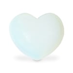 Opalite Heart Worry Stones -- 2.5X2.5 Cm