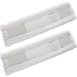 2 x KARCHER WV60 Window Vacuum Cloths Covers Spray Bottle Glass Vac Cleaner Pads