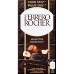 Ferrero rocher tablette chocolat noir noisettes