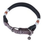 Nomad Tales Spirit halsband, ebony - Stl. S: 36 - 40 cm halsomfång, B 30 mm