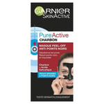 GARNIER LOT DE 10 - : Skin Active Masque peel-off charbon anti points noirs 50ml