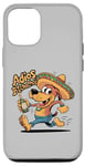 iPhone 15 Pro Adios Bitchachos Dog In Sombrero Funny Cinco De mayo Quote Case
