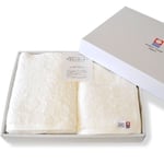 Bloom Imabari Towel Leon Bath Towel 2 Set Gift Box White Leon_bt2 G