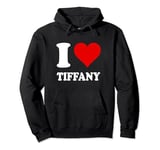 Red Heart I Love Tiffany Pullover Hoodie