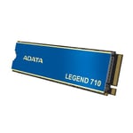 ADATA SSD Legend 710 M.2 1TB PCIe Gen3 x4 M.2 2280 Solid State Drive, Design for Creator Gaming, Read Speed up to 2,400 MB/s, 3D NAND, LDPC, AES 256-bit Encryption