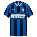 Nike Inter M NK Vapor Mtch JSY SS H T-Shirt Homme, Bleu/Blanc (Blue Spark/White), S