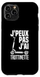 Coque pour iPhone 11 Pro Je Peux Pas J'ai Trottinette Électrique Trot Elec Freestyle