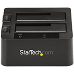 StarTech.com Dual-Bay USB 3.1 to SATA Hard Drive Docking